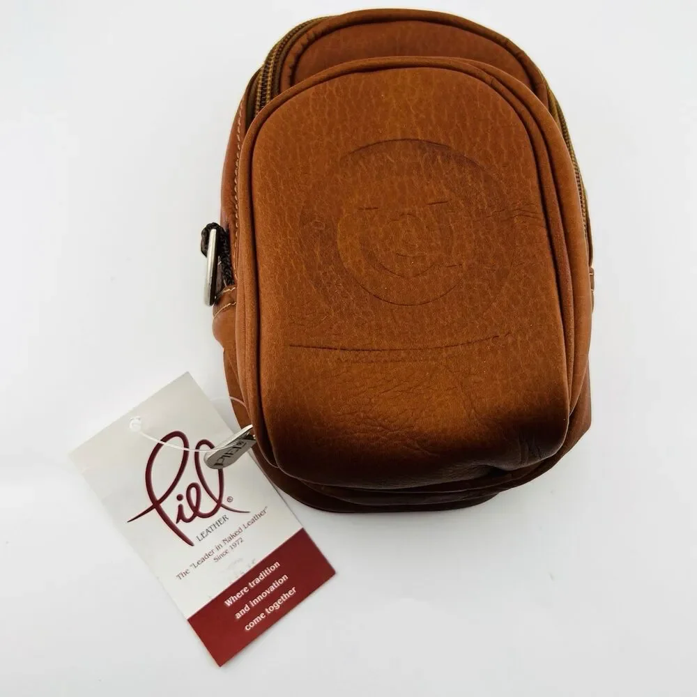 Camera Accessory Bag Official Kentucky Derby Genuine Leather Piel w/Strap NEW